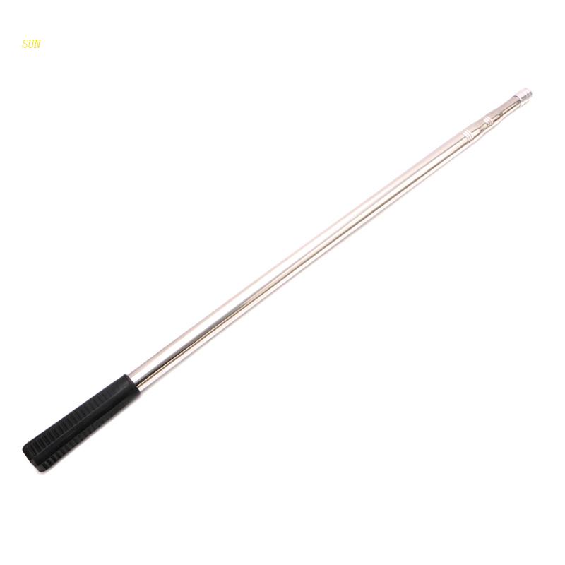Matahari 1.5/1.7/1.9m Untuk Kepala Cabang Harpoon Tombak Batang Ikan Celup Jaring Telescopic Bar Pole