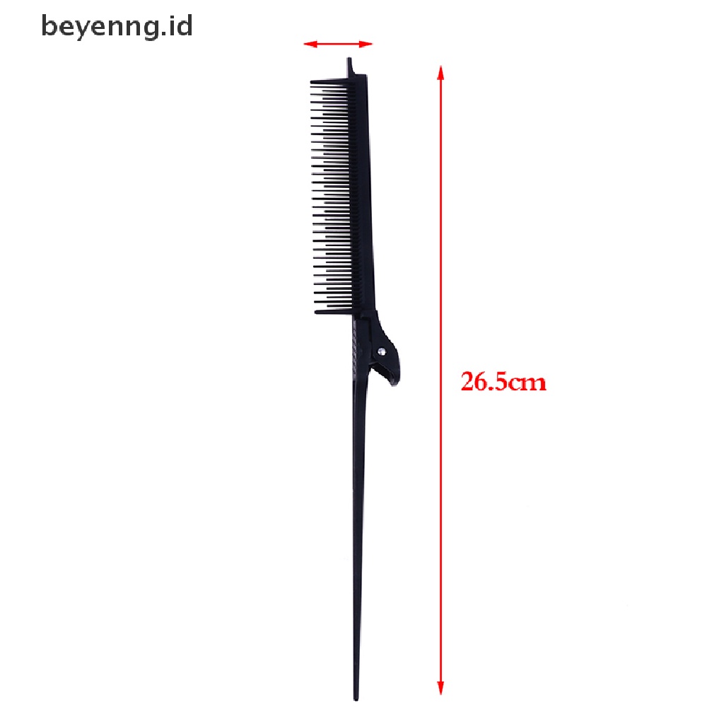 Beyen Hairdressing Sisir Rambut Highlight Foiling One-way Sectioning Weave Dengan Hair Clip ID