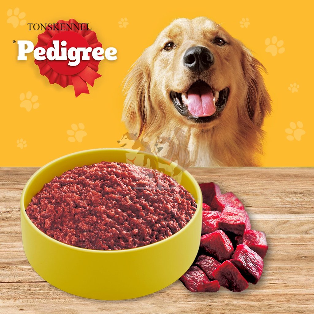 PEDIGREE Kaleng 1.15KG Makanan Anjing Basah 1.15 Kg Adult Dog Food Beef Chicken Wet