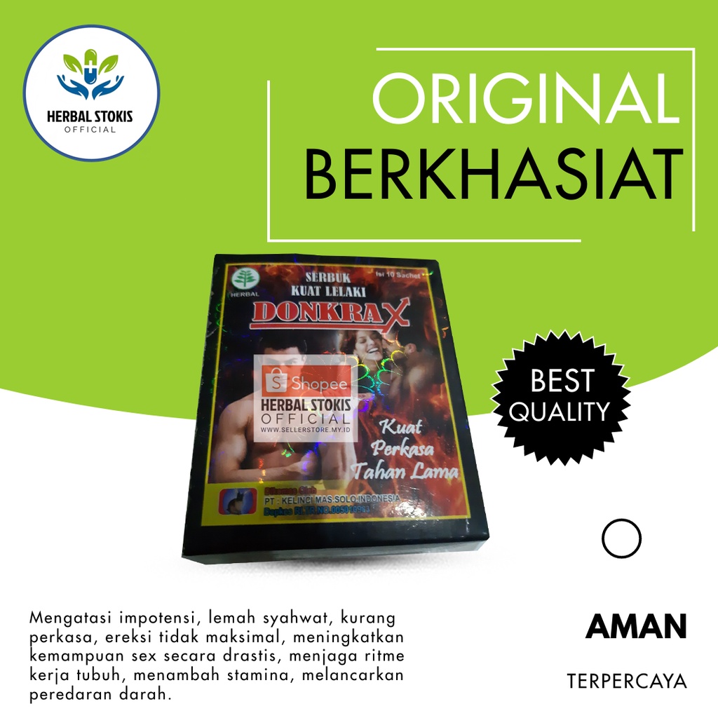 

Serbuk Jamu Herbal Donkrax Original Jamu Kuat Pria Vitalitas Lebih Tahan Lama Stamina Perkasa Original Jamu Kesehatan