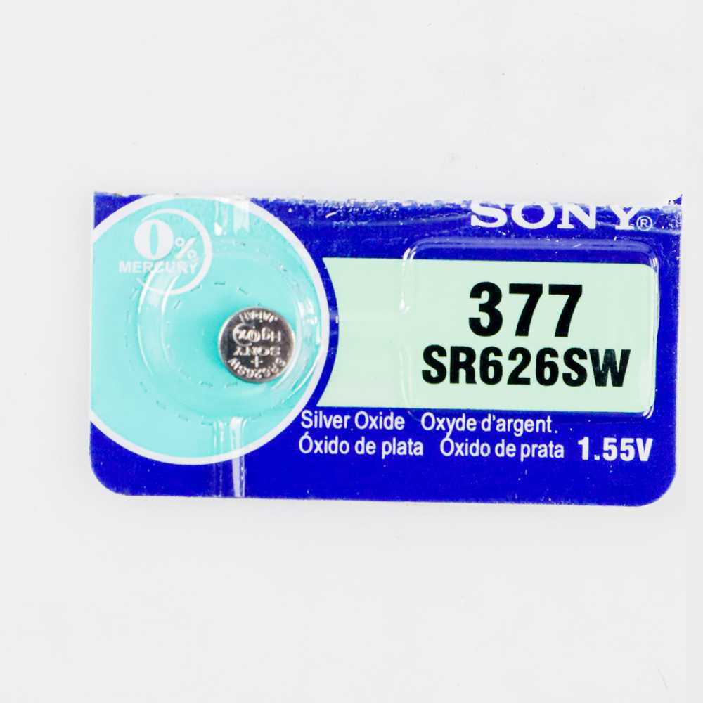 (BISA COD) FTIHSHP Baterai Kancing Sony 377 SR626SW 1.55V 1 PCS