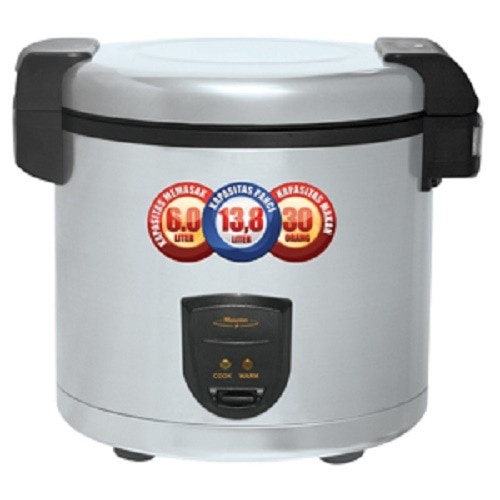 MASPION EX4015C Rice Cooker 6L Kapasitas besar