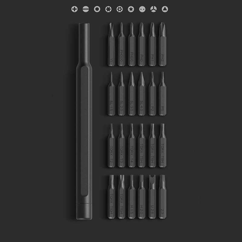 Xzante Wiha Obeng Set Magnetic Bits 24 in 1 - W24