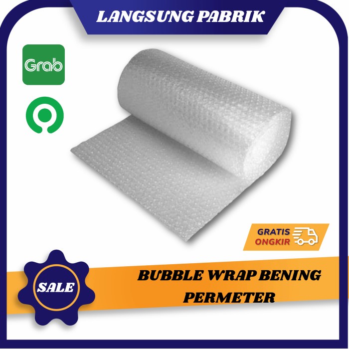 

BUBBLE WRAP BENING/HITAM PERMETER