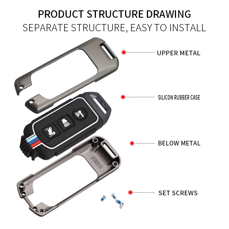 Untuk Honda Forza 250 350 X-ADV 750 SH150i Super Cup SH300 150 Pcx125 SH125 JpADV150 2020 2021 Key Case Smart Key Cover