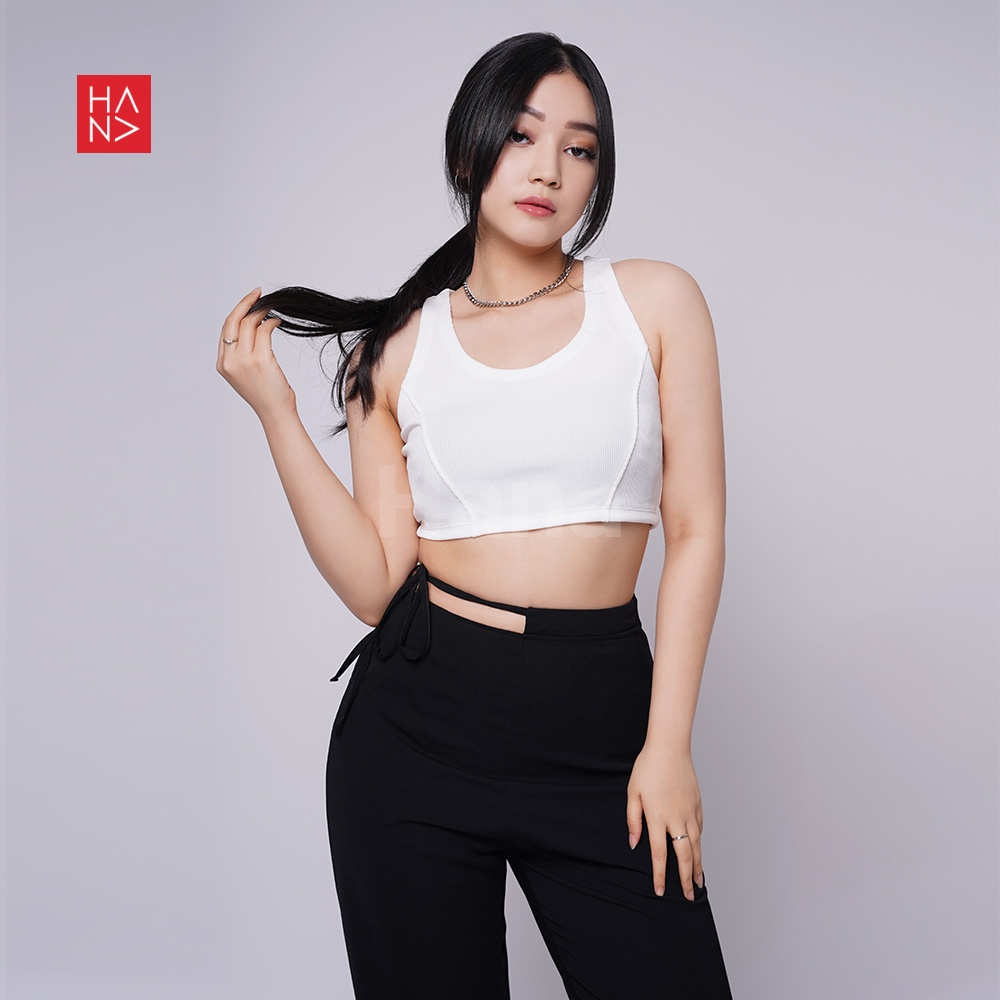 Hana Fashion JKT - Alvita Knit Tank Top Wanita - TT310