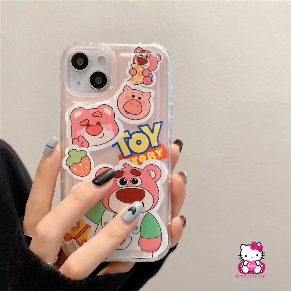 Lucu Manyo Case Realme C12 C25Y C35 C1 C55 C30 C30S 7i C17 C2 C11 2020 C21Y C33 C25 C25s C15 5i 5s 6i 5 C20 C20A C11 2021 C3 Toy Story Buzz Lightyear Alien Airbag Soft Cover