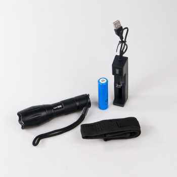 [KMZ]  Paket Senter LED Flashlight Cree XM-P50 + Baterai + Charger