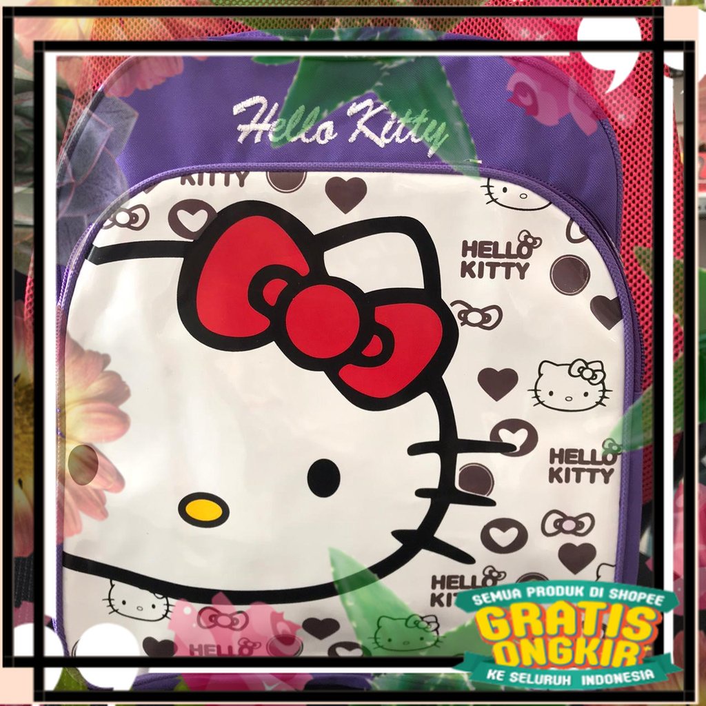 

TAS HELLO KITTY ANAK MURAH BAG SCHOOL ANAK CEWEK PEREMPUAN LUCU / tay0