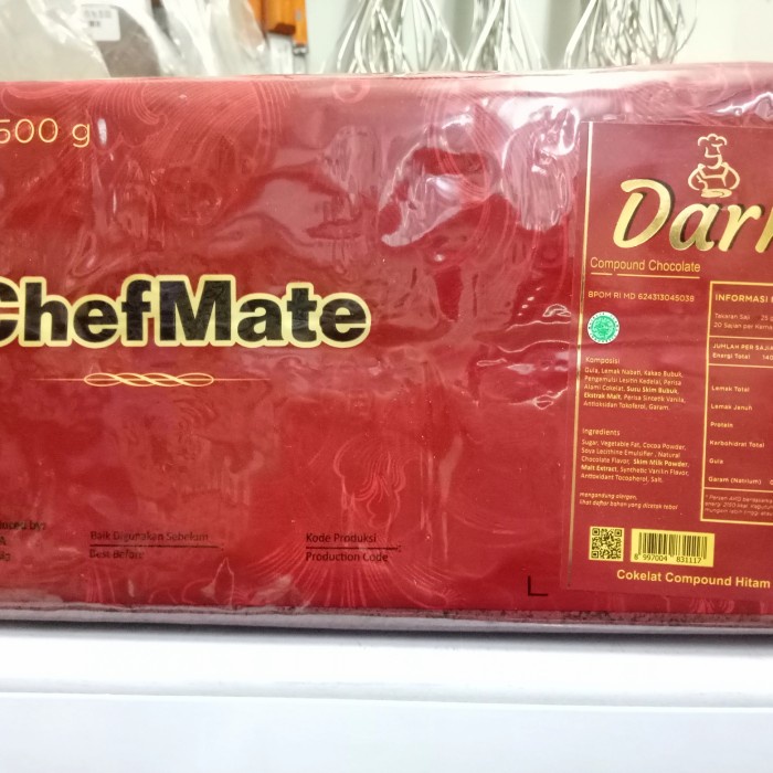

Chefmate dark compund 500gr