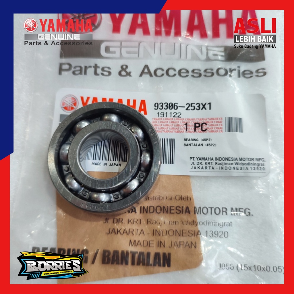 LAHER BEARING AS PULLY BELAKANG MIO SPORTY SMILE ORIGINAL 93306-253X1