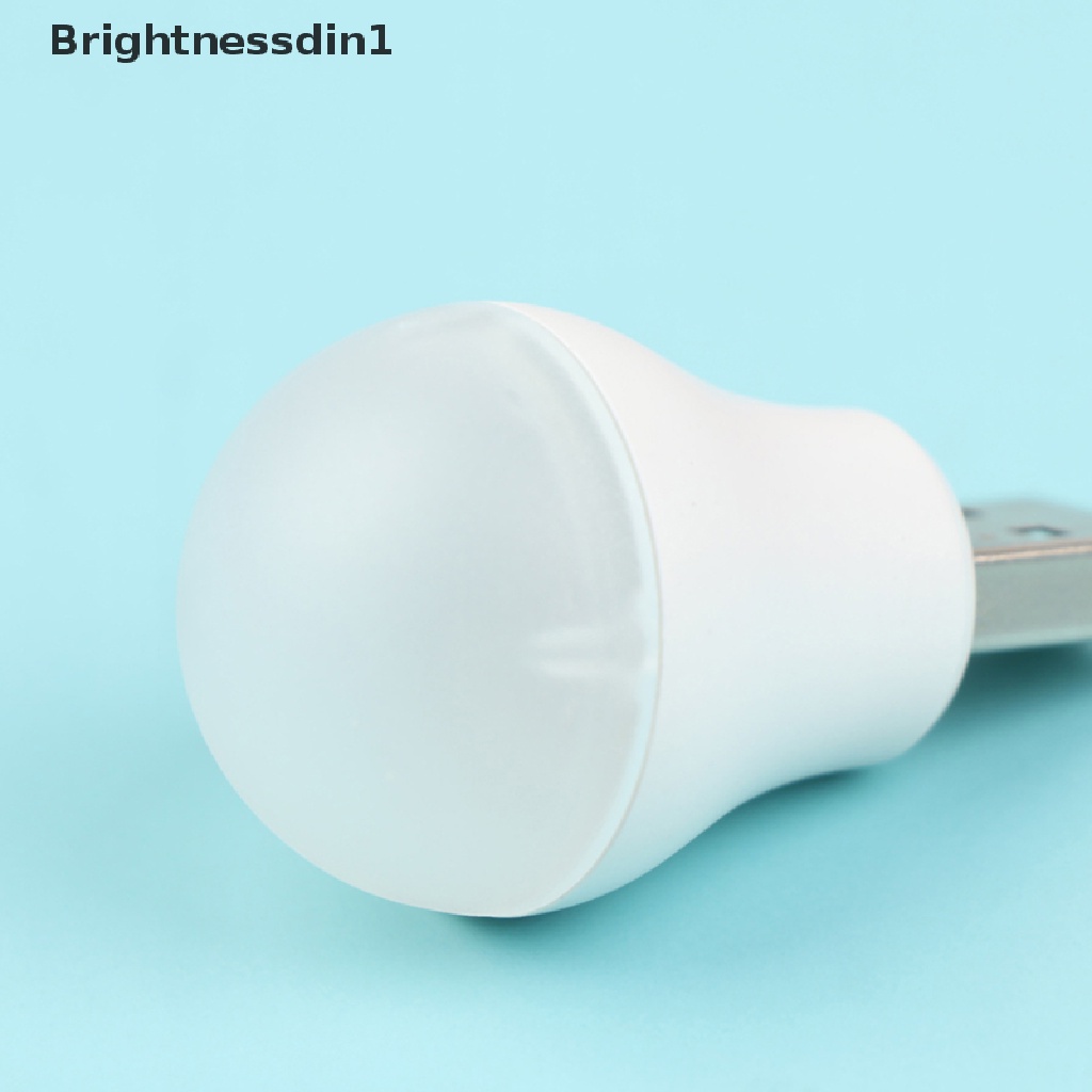 [Brightnessdin1] Usb Lampu Malam Lampu LED Mini Portable Laptop Lighg Charging Lampu Baca Butik