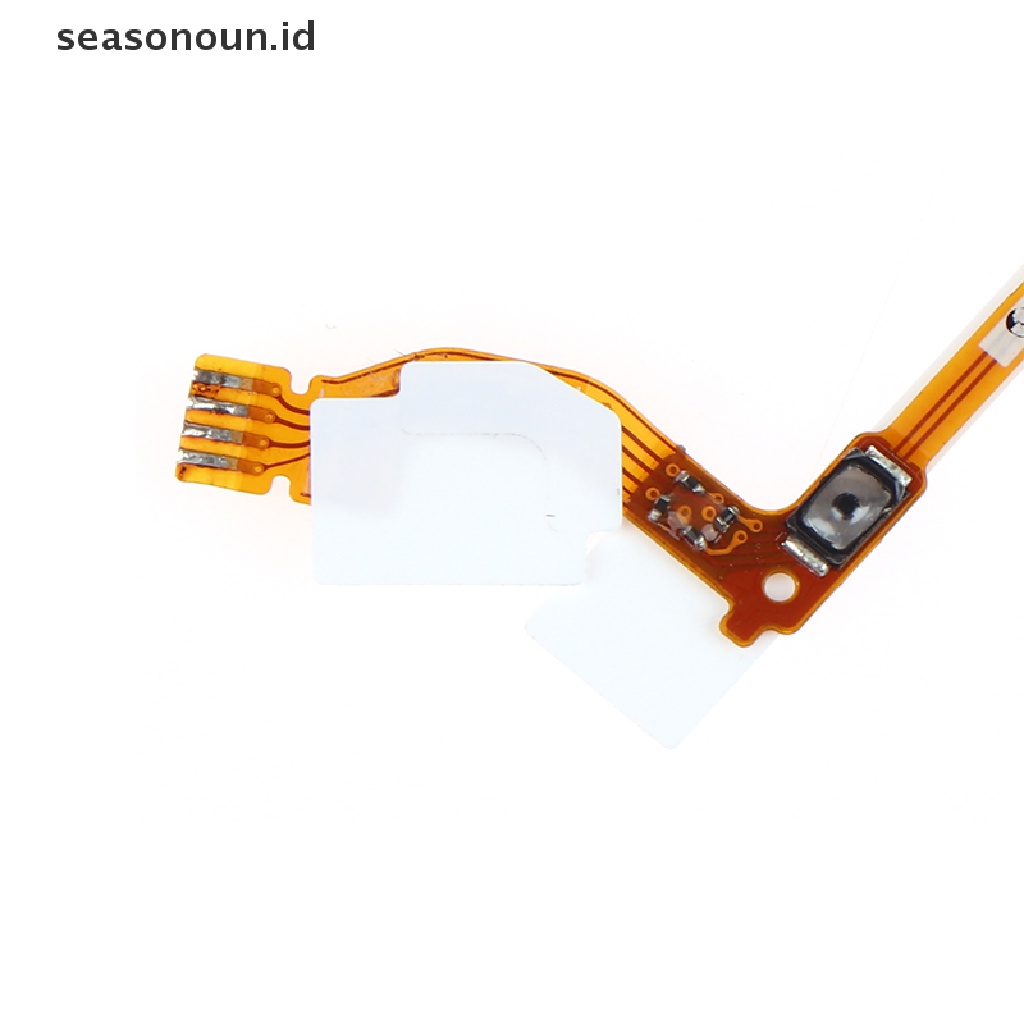 Seasonoun Main Board Saklar Power Tombol Tombol Flex Kabel Pengganti Untuk Samsung Gear S3.