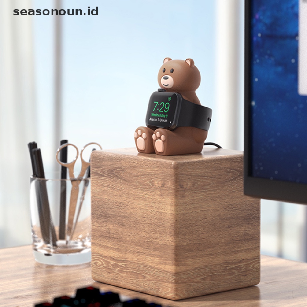Seasonoun Charge Stand Holder Station Untuk Jam Tangan7 6 5 4 3 SE Charging Dock Charging Cable.