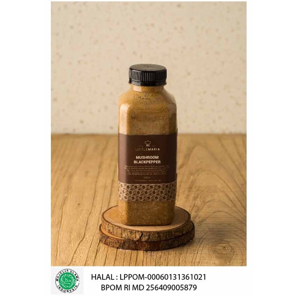 

[Saos&Dressing] LittleMaria Blackpepper Sauce/Saus Lada Hitam 500g