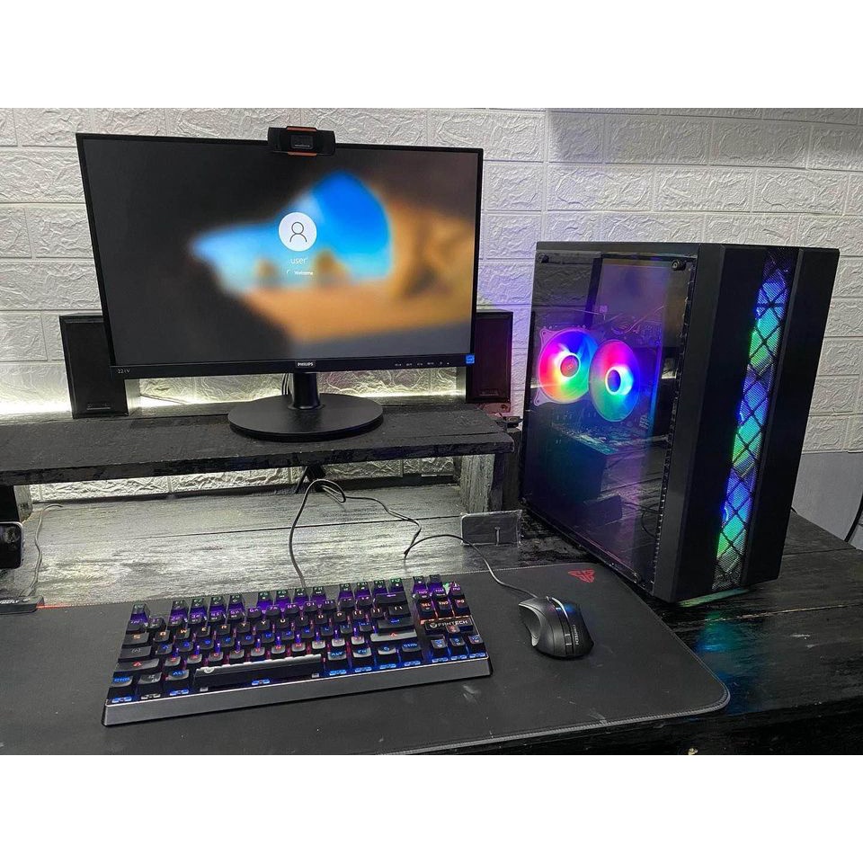 PC Komputer Rakitan Gaming Editing Core i7 3770 RAM DDR3 16GB Fullset Lengkap Tinggal Pakai