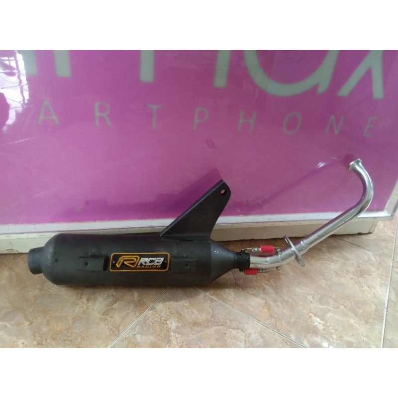 KNALPOT RCB TSUKIGI MOTOR METIK MIO SPORTY,MIO M3,MIO J,MIO SOUL KARBU,X-RIDE,GENIO,SCOOPY FI,SCOOPY
