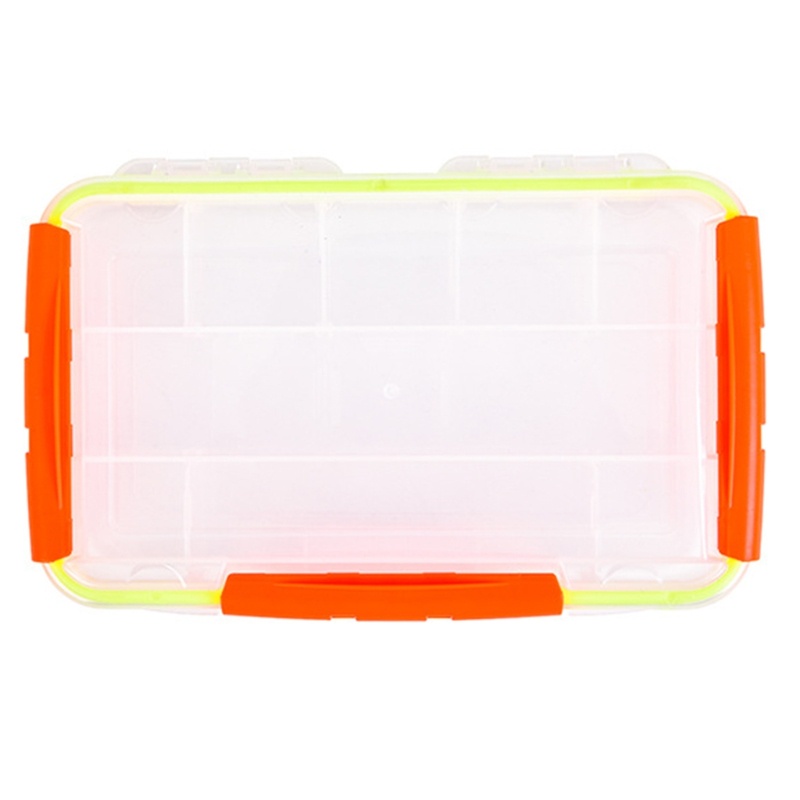 Matahari Waterproof Fishing Tackle Box Fish Lure Storage Trags Organizers Box Transparan