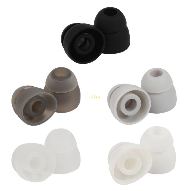 Bt Earbuds Headphone Bud Tips Silikon In-Ear Earphone Covers Pengganti 1pasang