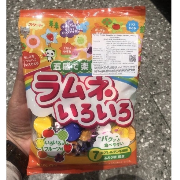 

Kasugai Ramune Iro-iro 67gr - Permen Aneka Rasa