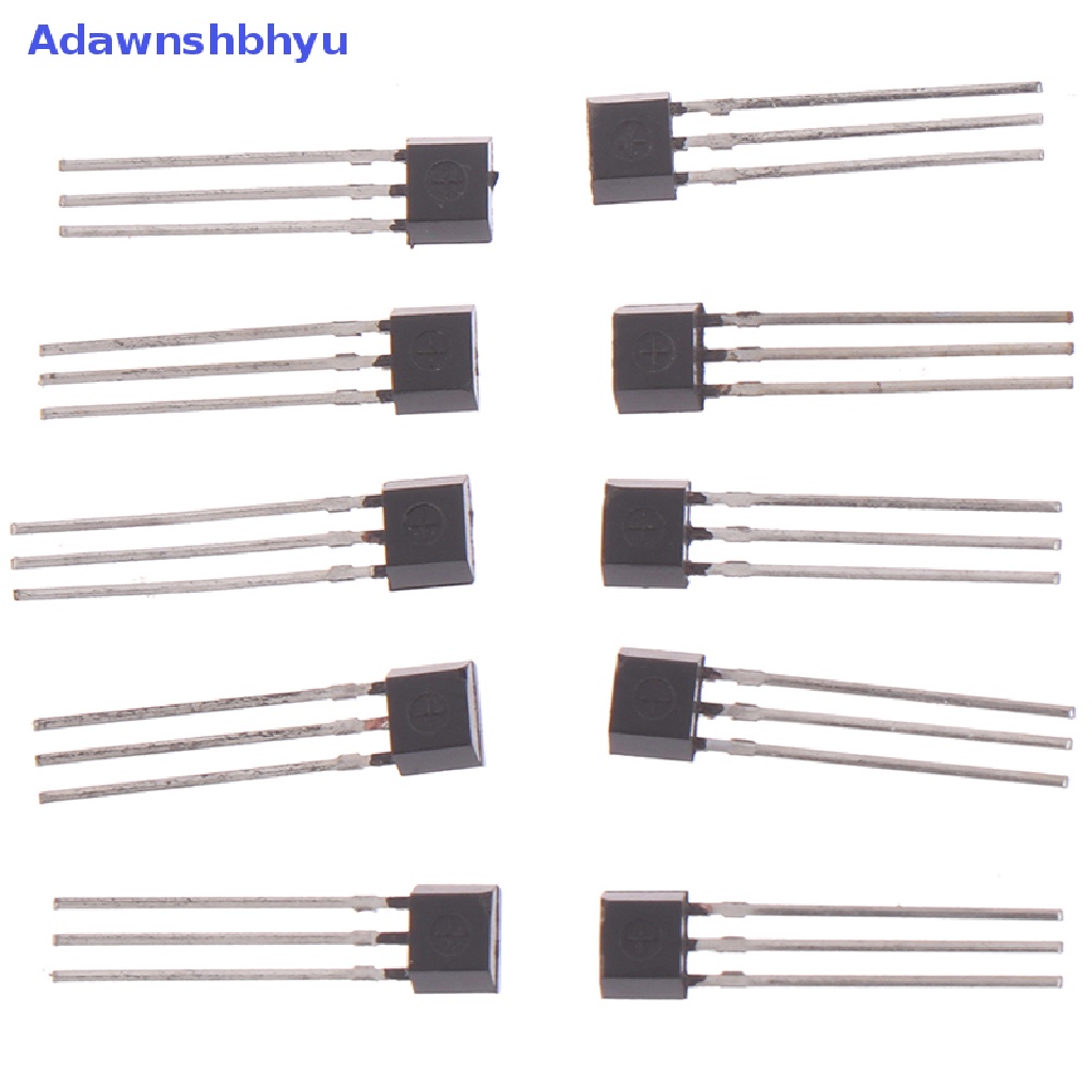 Adhyu 10PCS 41F /0H41 /SH41 /SS41F /S41 Sensor Elemen Bipolar Hall TO-92UA Pring 41F ID