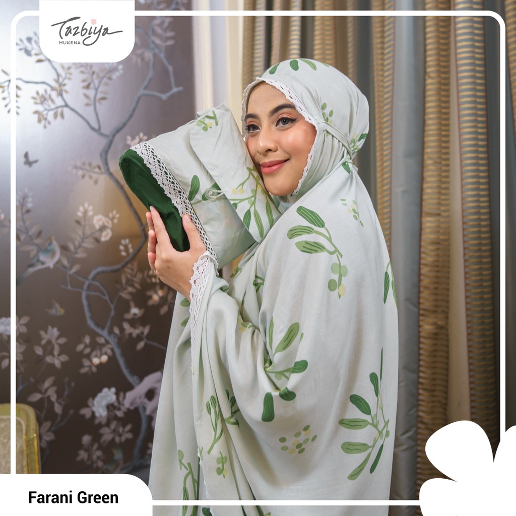 [New Arrival] Mukena Lebaran Mukena Tazbiya Kombinasi Farani Series Free Ongkir N92 / Mukena Dewasa 