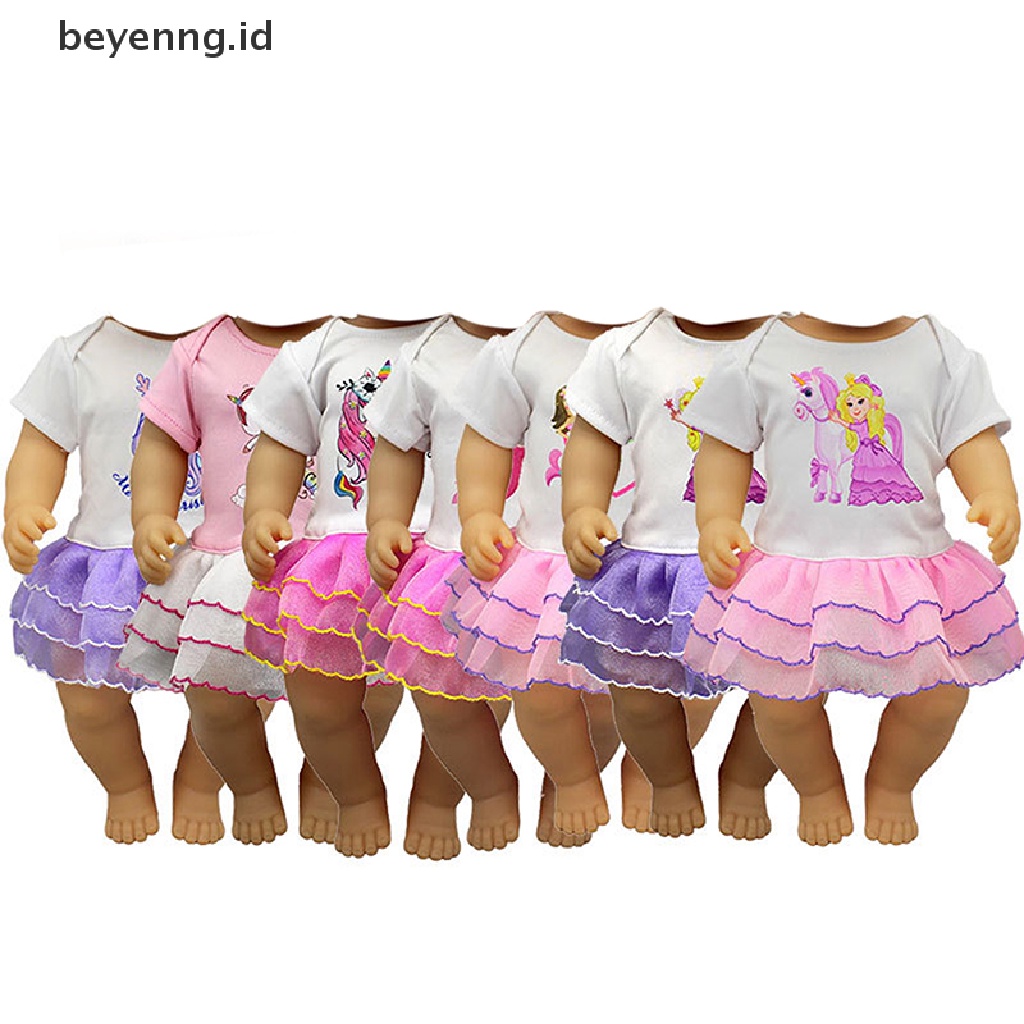 Beyen New Baju Boneka Sport Dress Muat 17inch 43cm Baju Boneka Born Baby Doll ID