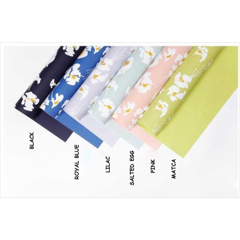 

[1 LEMBAR] JAPANESE SAKURA FLOWER CELLOPHANE Flower Wrapping Paper