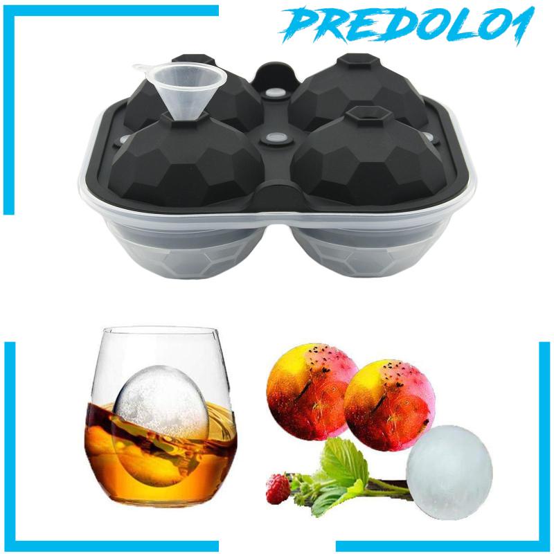 [Predolo1] Cetakan Ice Ball Marker Alat Dapur Ice Cube Tray Untuk Minuman Membuat Jelly