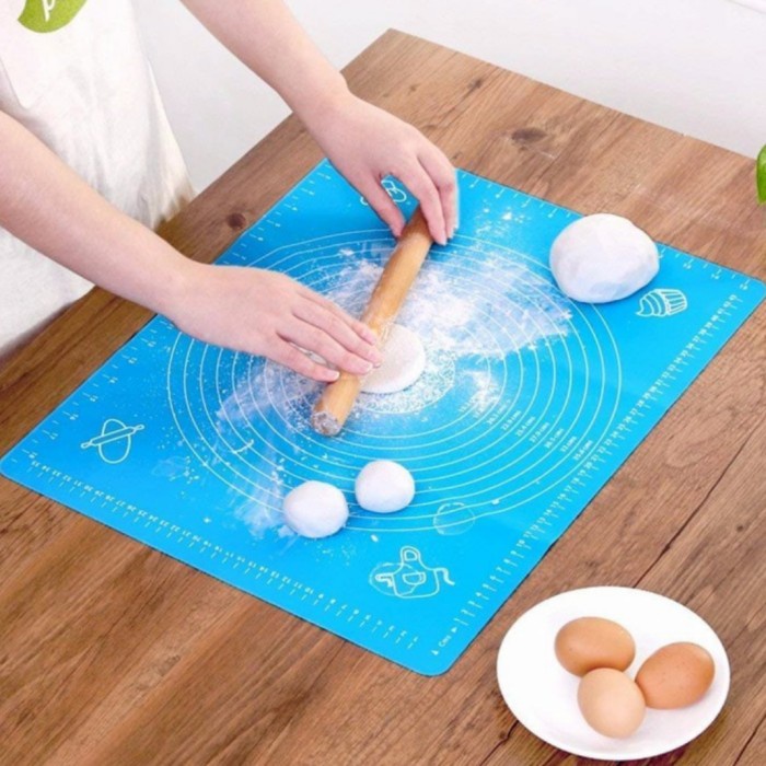 alas adonan kue silikon 40x50/silicone baking mat FM