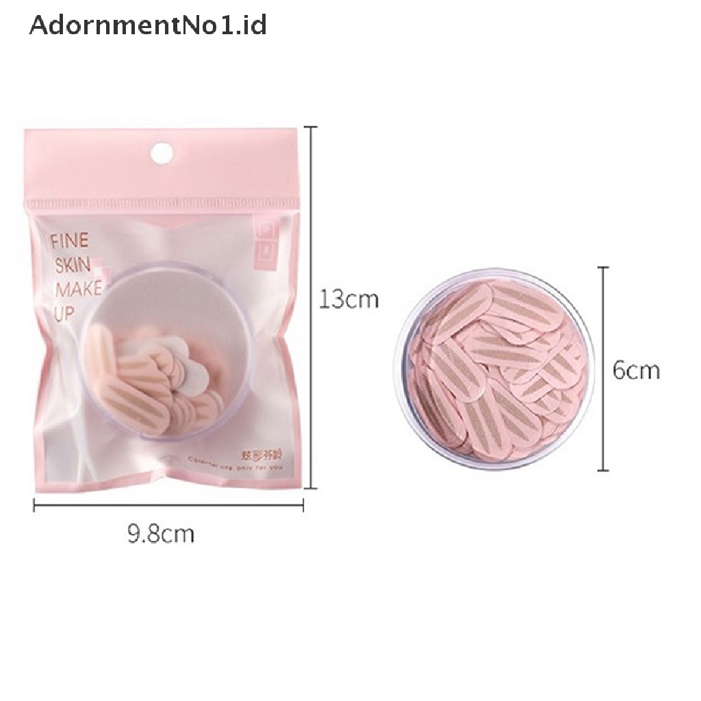 [AdornmentNo1] Eyelid Stickers Mesh Breathable Double Eyelid Tape Non-marking Self-adhesive [ID]