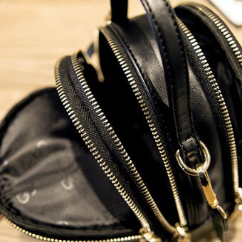 Tas Selempang Import Wanita ZR 3 Zipper 3 Ruang Sling Bag Fashhion Wanita