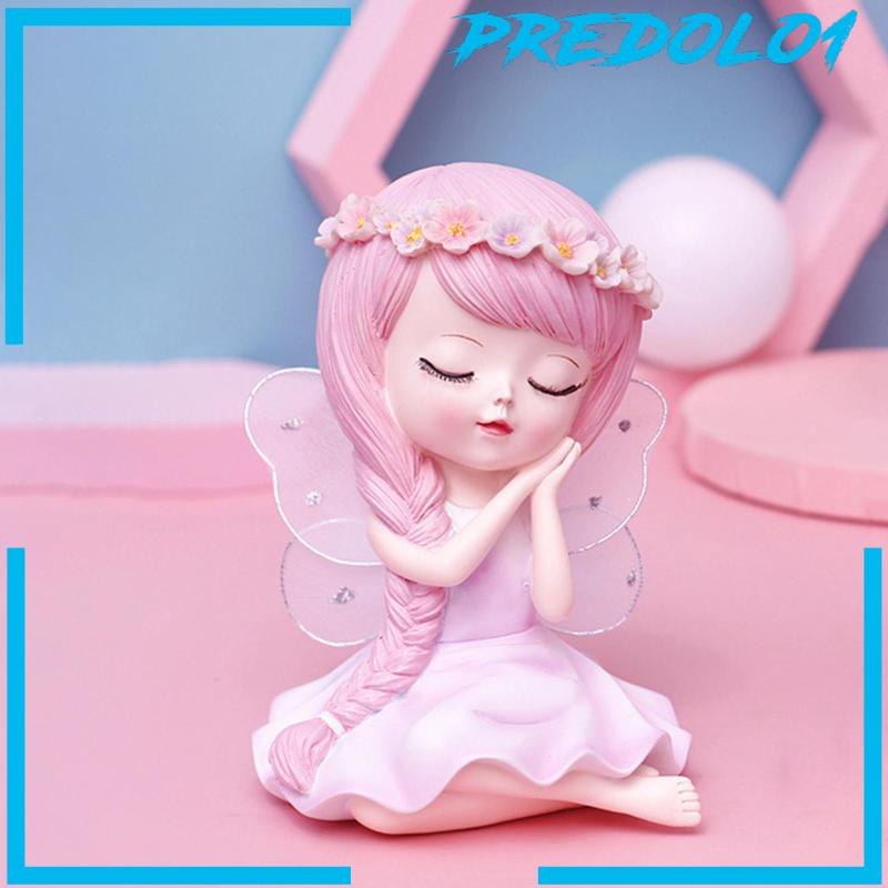 [Predolo1] Topper Kue Figurine Patung Gadis Kreatif Untuk Dekorasi Rumah