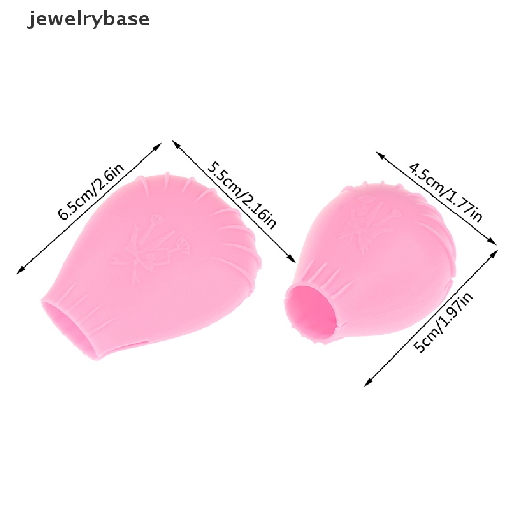 [jewelrybase] Kuas Makeup Silikon Pelindung Makeup Brush Travel Tempat Penyimpanan Makeup Tools Butik