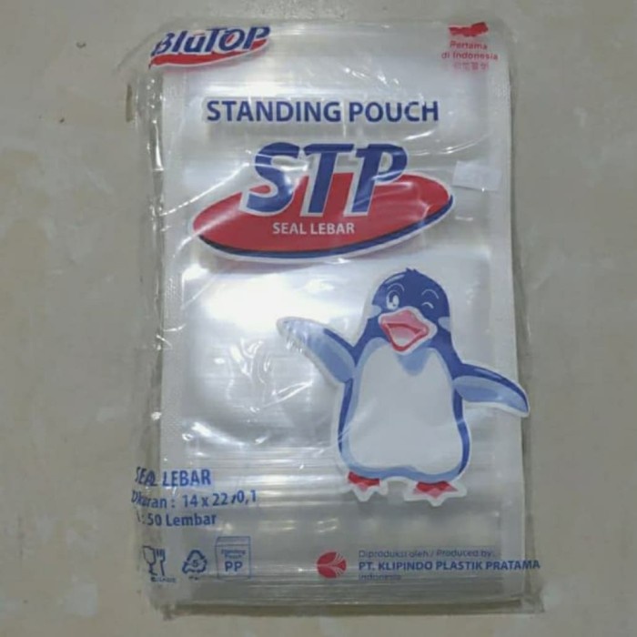 Plastik standing pouch size 14x22 | Zipper lock |plastik klip |klip berdiri