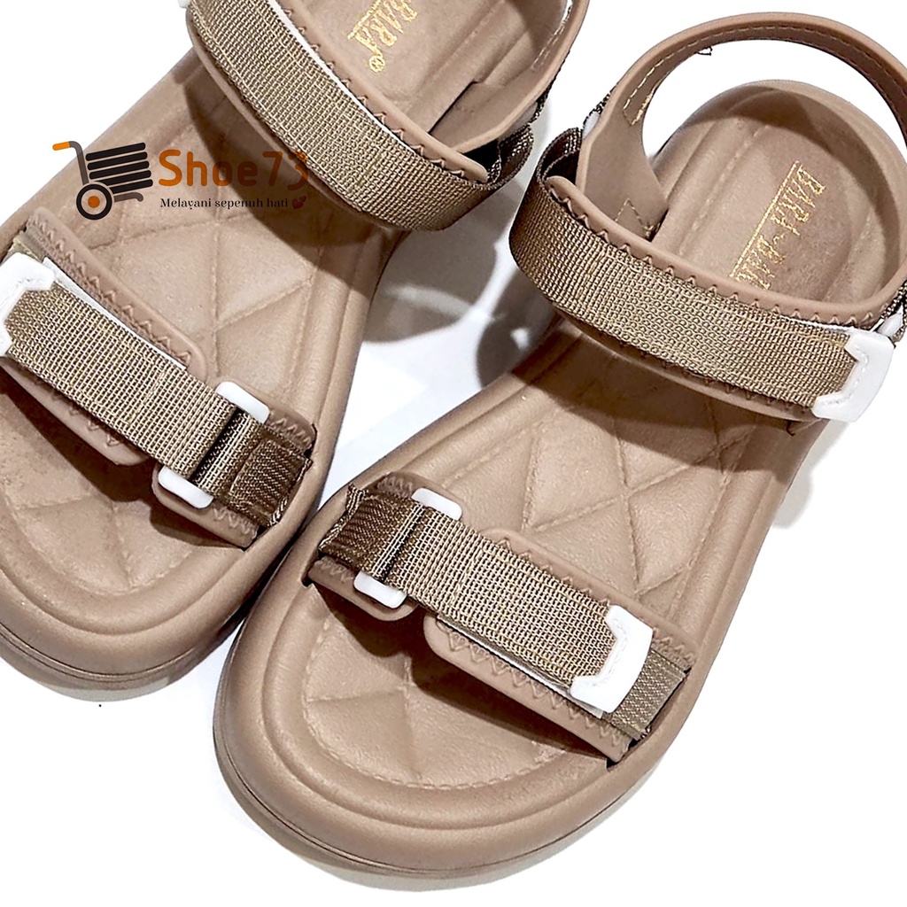 BARA BARA JSL 2207 V-3 SIZE 36-40 ORIGINAL l Sandal tali jelly wanita l Sendal gunung cewek impor