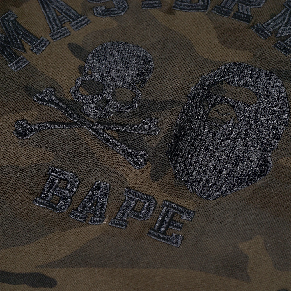 A Bathing Ape X Mastermind Camo Sweatshirt Olive
