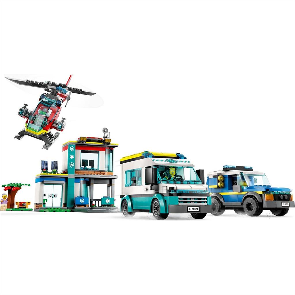 LEGO City 60371 Emergency Vehicle HQ