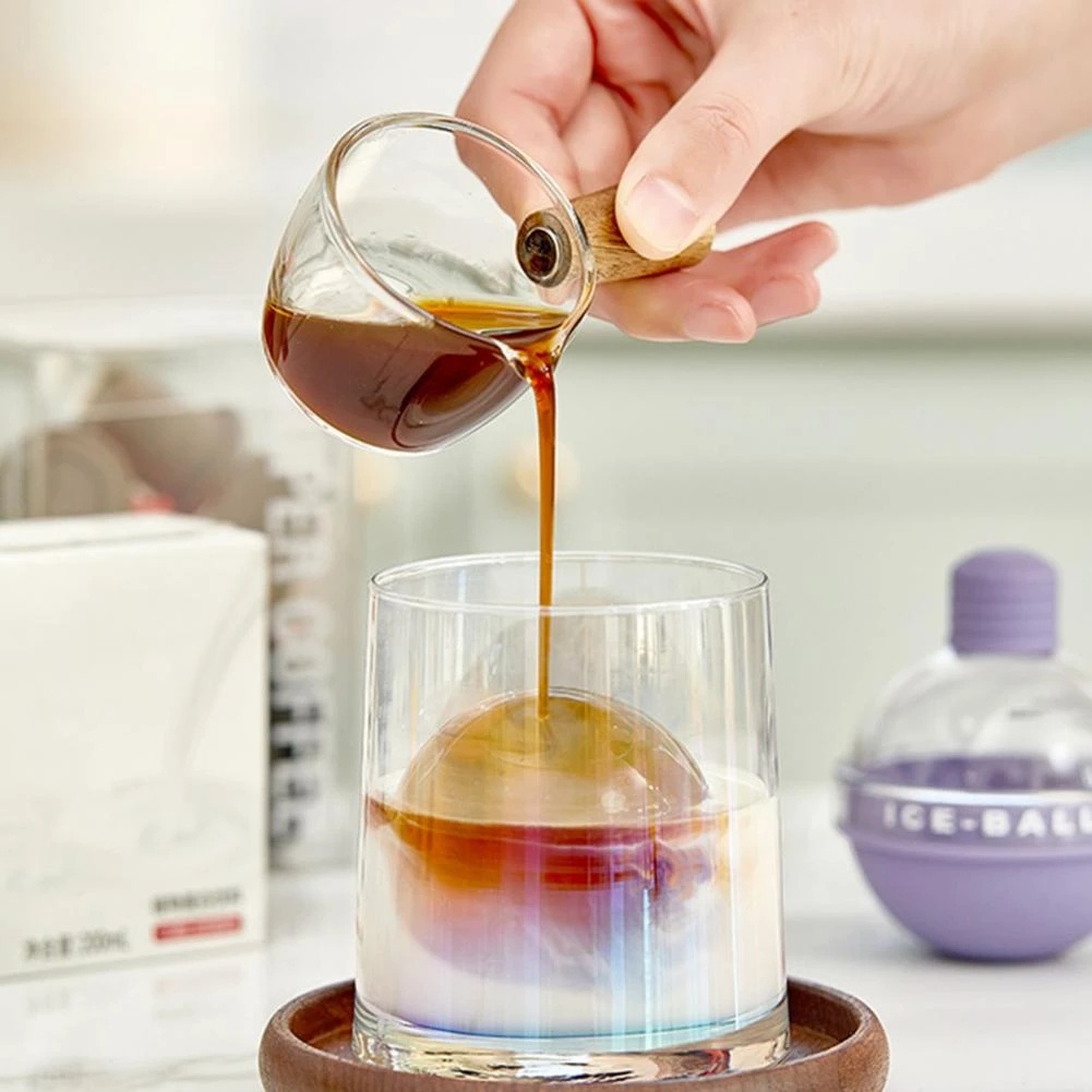 Cetakan Ice Ball Silikon Food Grade 6 cm Besar Ice Ball Maker Whiskey Cocktail Cetakan Es Batu Multicolor Jelly Puding Cetakan Perlengkapan Bar Dapur