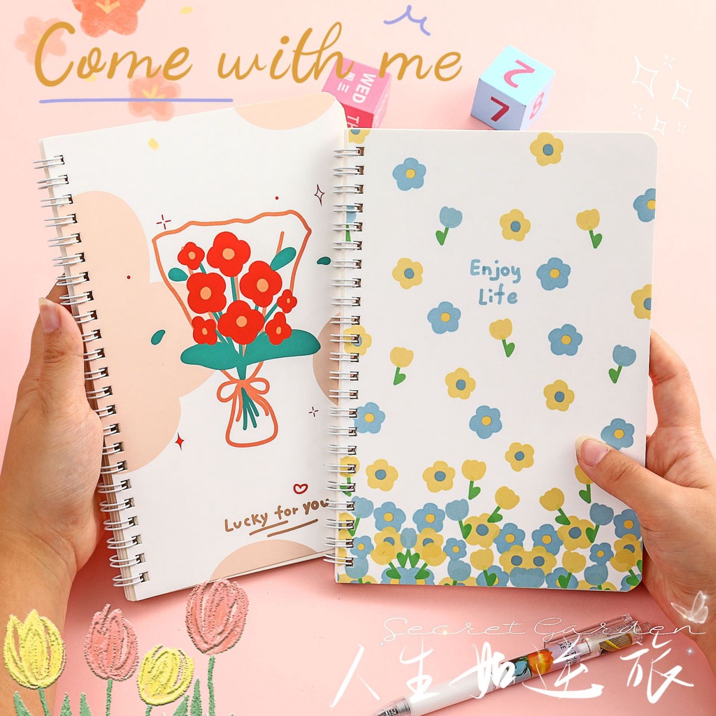 NOTEBOOK A5 BUKU TULIS MOTIF AESTHETIC 60 LEMBAR