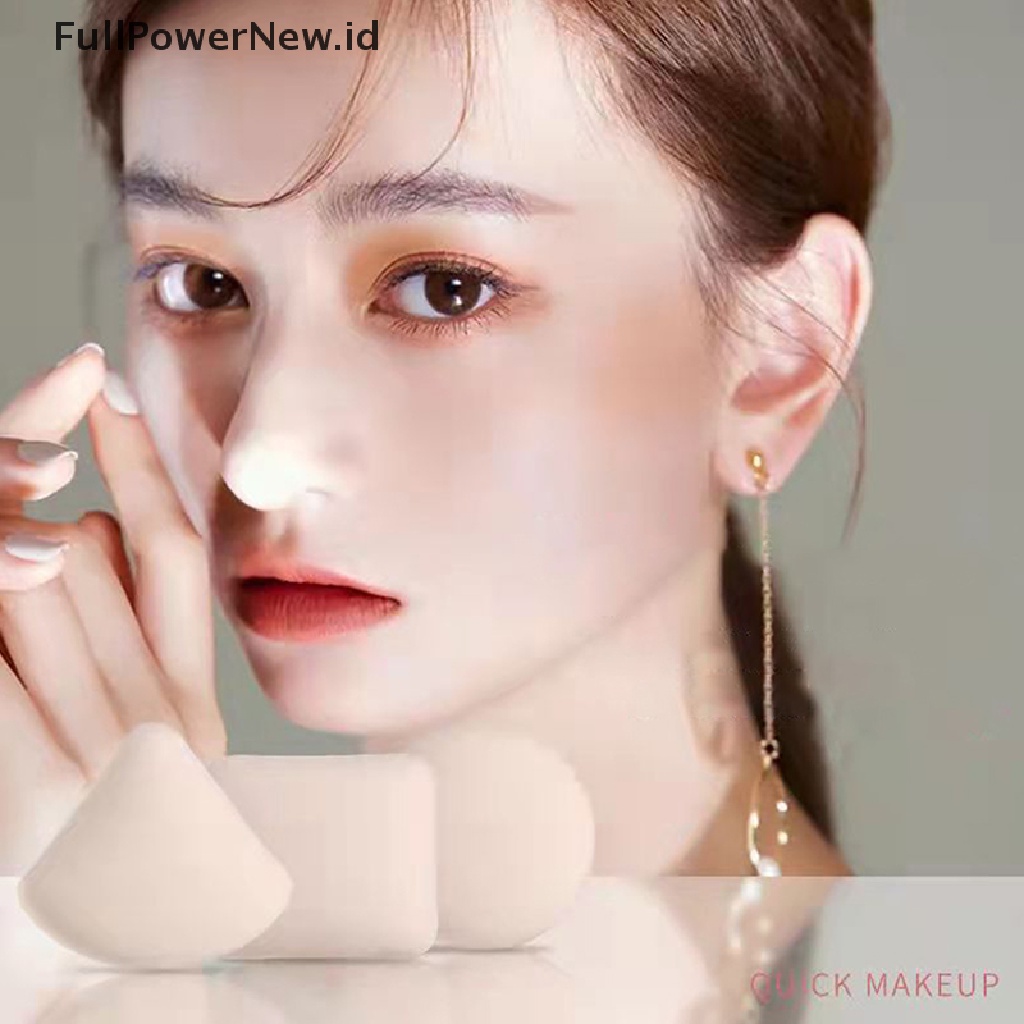 Power Puff Air-Cushion Spons Makeup Puff Halus Alat Kecantikan Basah Kering Dual Use ID