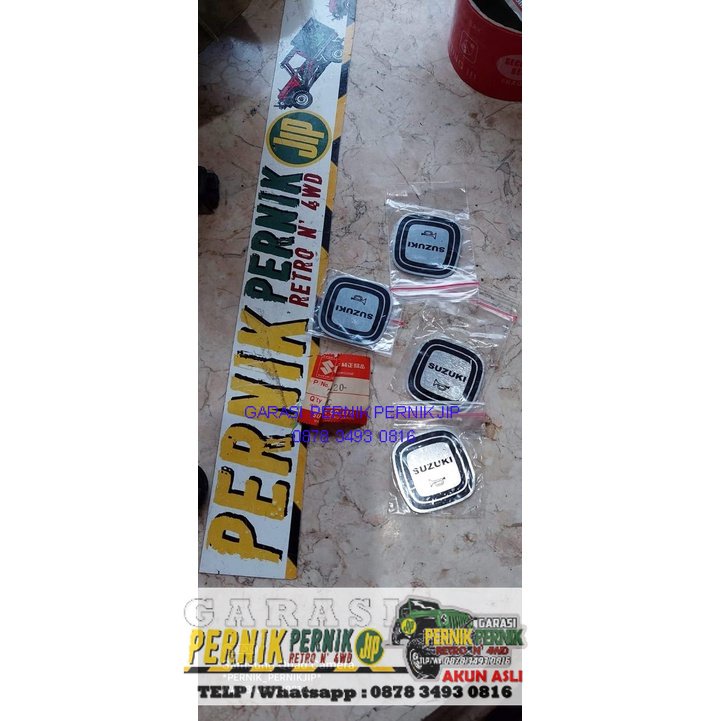 EMBLEM STIR   jimny lj80 jangkrik