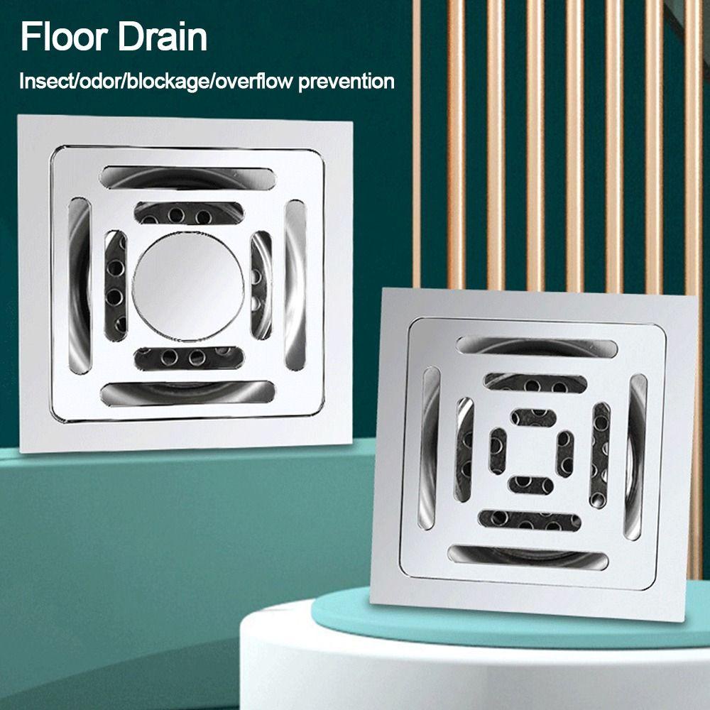 Populer Floor Drain Dapur Makanan Rambut Stopper Shower Drain Saringan Wastafel Perbaikan Rumah