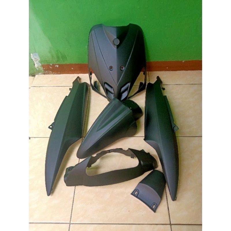 Full body halus Yamaha Mio sporty Mio lama hitam doff