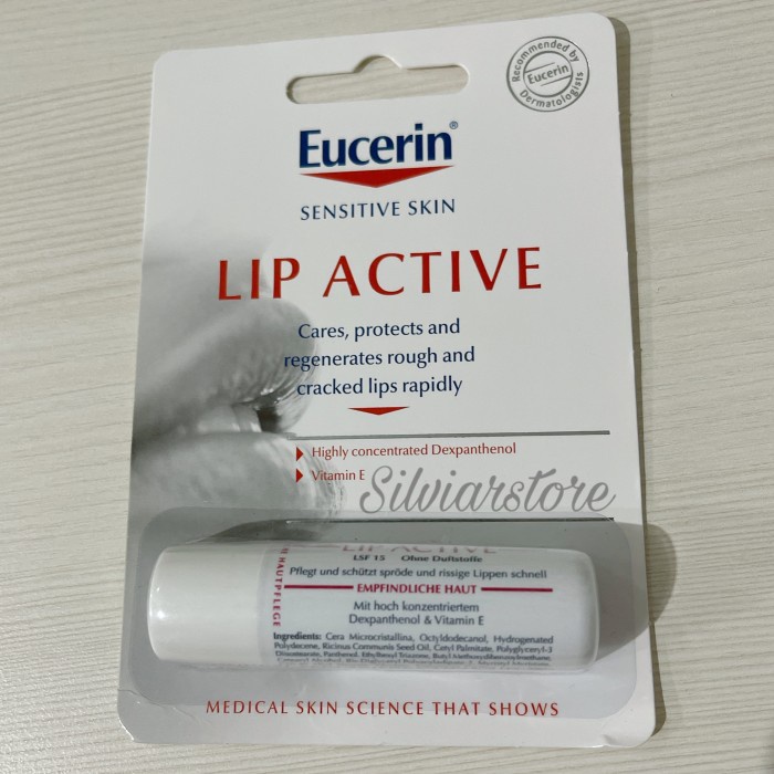 ✿ BISA COD✿ Eucerin lip active sensitive skin