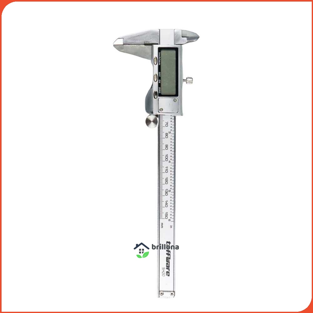 Taffware Jangka Sorong Digital LCD Vernier Caliper Micrometer 15CM - SH20