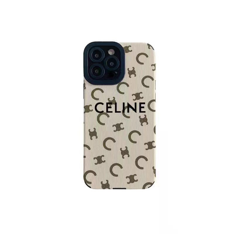 【Lamb Skin】Leather Soft Case IP IPhone 6S 7 8 14 Plus 7+ 8+ X XR SE 2020 XS Max 11 12 13 14 Pro Max Phone Case Luxury Beige Celin SELINE Women