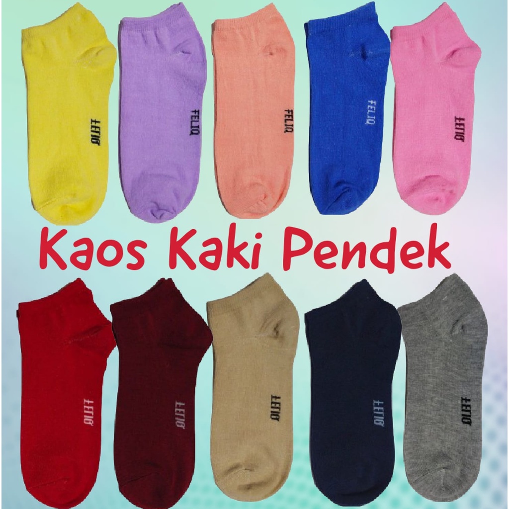 kaos kaki/kaos kaki pendek/kaos kaki semata kaki polos pria tebal