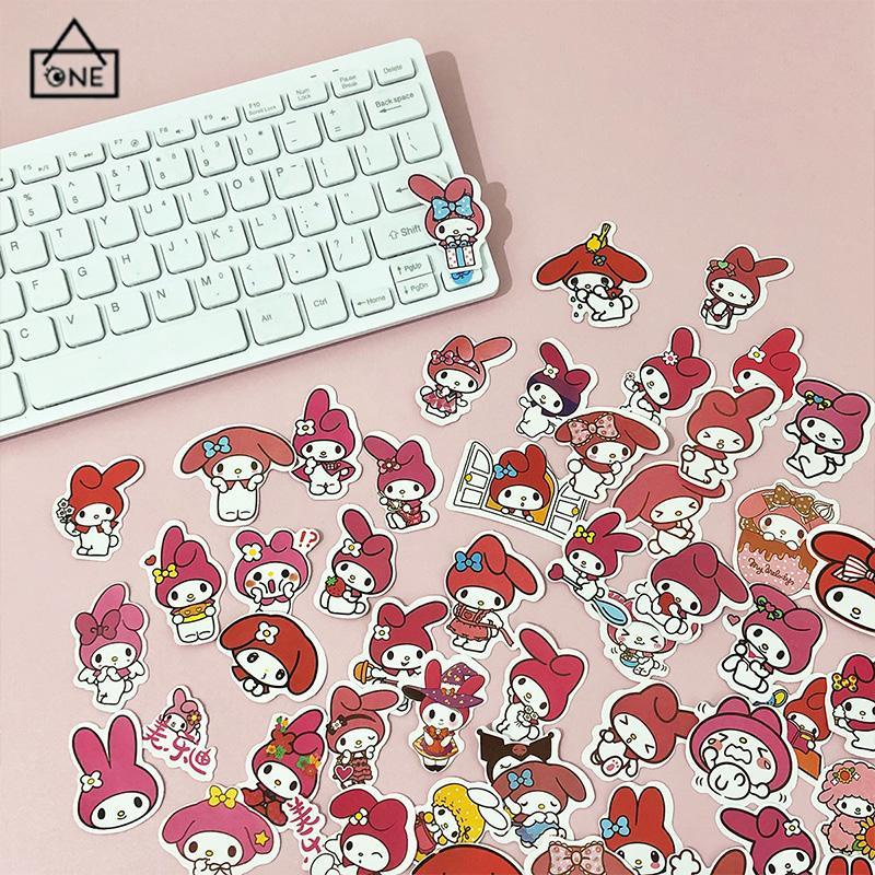 COD❤️60pcs Stiker Koromi，Waterproof Kartun，Sanrio MELODY -A.one