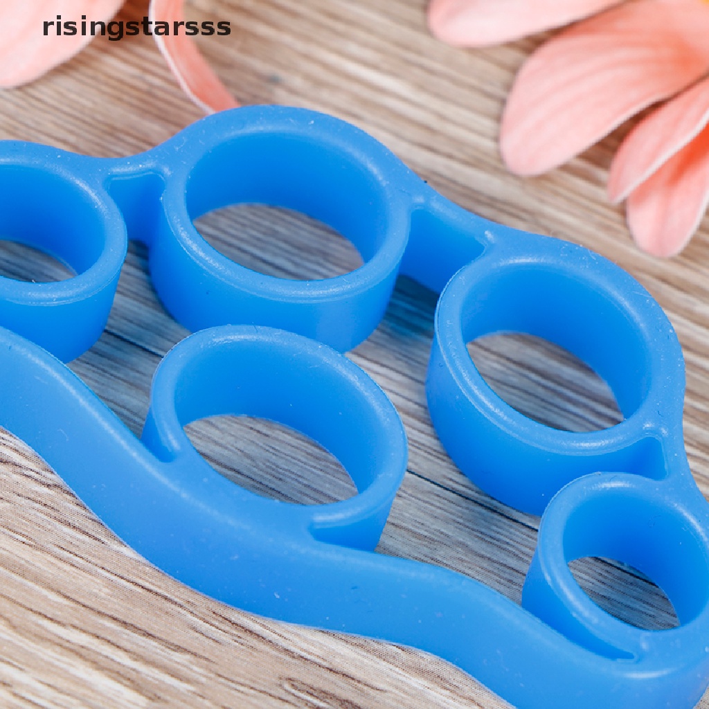 Rsid Span-new Finger Stretcher Hand Extensor Berolahraga Resistance Band Training Jelly